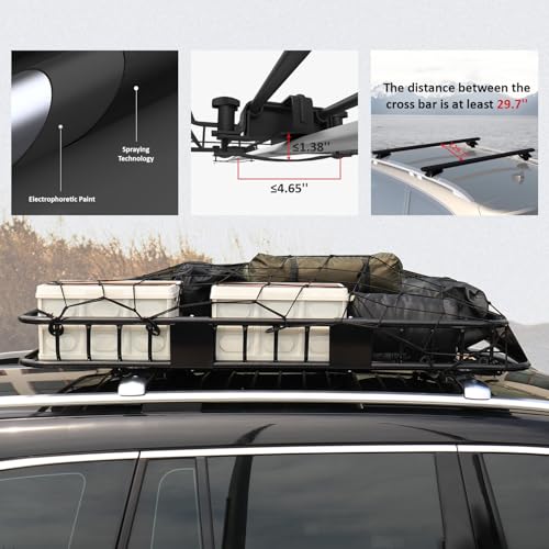 250LBS Universal Roof Rack Basket