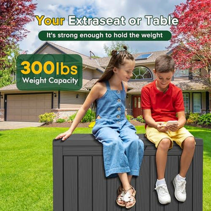 45 Gallon Resin Deck Box
