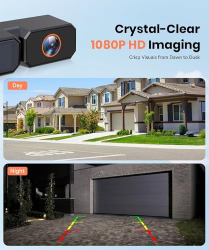 2 Solar Wireless Backup Cameras