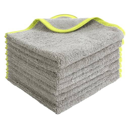 Utility Microfiber Towels for Cars (8 Count)