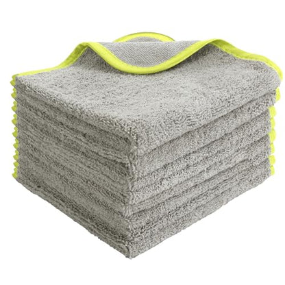 Utility Microfiber Towels for Cars (8 Count)