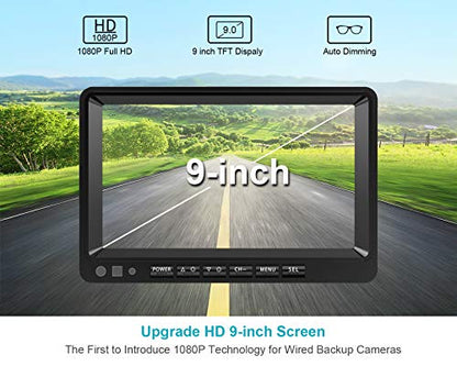 HD 1080P Backup Camera System