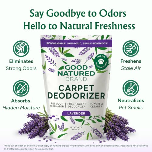 Carpet Deodorizer & Pet Odor Eliminator Powder (60 Ounce)