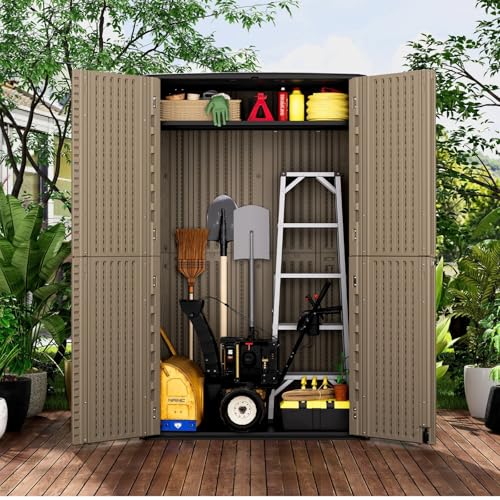 Large 67 Cu.ft Waterproof Storage Shed