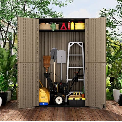 Large 67 Cu.ft Waterproof Storage Shed