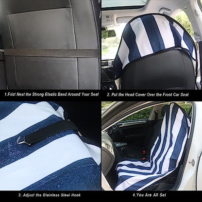Car Seat Cover Protector Front Seats