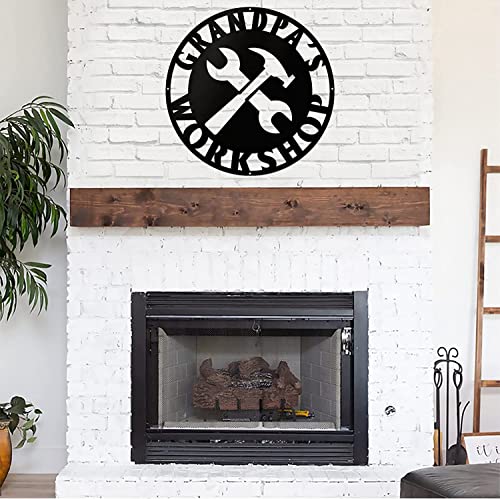 Personalized Papa's Workshop Metal Sign