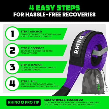 Recovery Tow Strap (20 Foot)