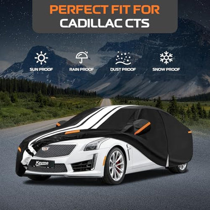Heavy Duty Car Cover Custom Fit for Cadillac CTS