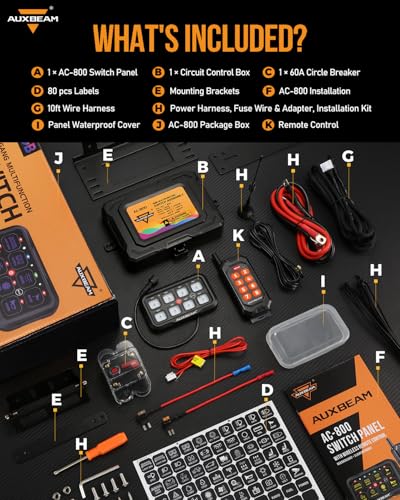 8 Gang Switch Panel Bluetooth RGB AC