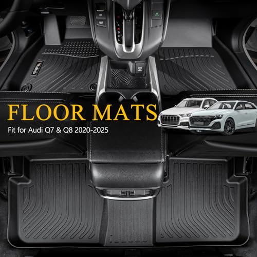All Weather Floor Mats for Audi Q7 & SQ7 2017