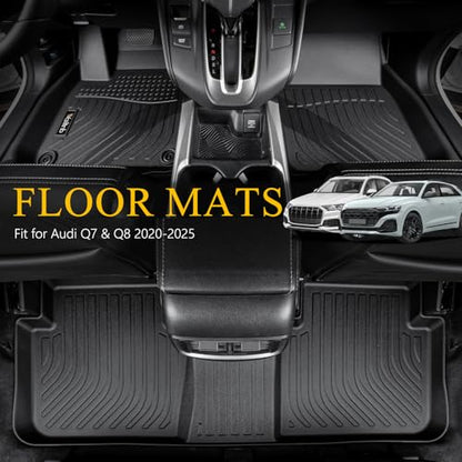 All Weather Floor Mats for Audi Q7 & SQ7 2017