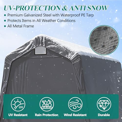 7' x 12' Outdoor Storage Shed