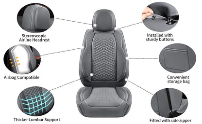 Car Seat Covers Full Set (2 Count)