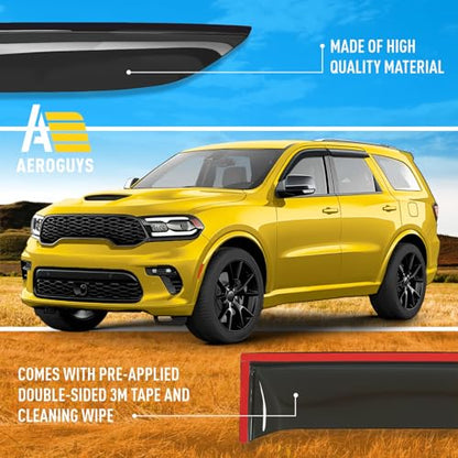 Extra Durable Window Deflectors Tape (4 Count)