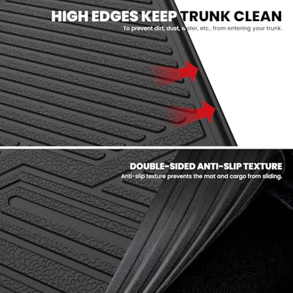 Cargo Mat with Backrest Mat for Honda Passport 2026