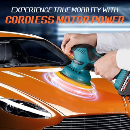 Cordless Car Buffer Polisher w