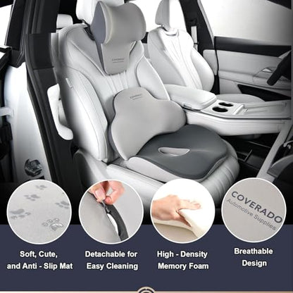Seat Cushion and Lumbar Support Pillow for Car Office Chair