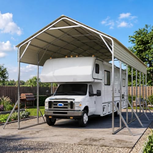 14x35x15 FT RV Metal Carport