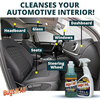 Bugs N’ All Multipurpose Car Cleaner & Degreaser (32 Fl Oz)
