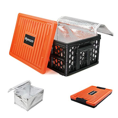 Trunk Crate Organizer with Cooler for Car