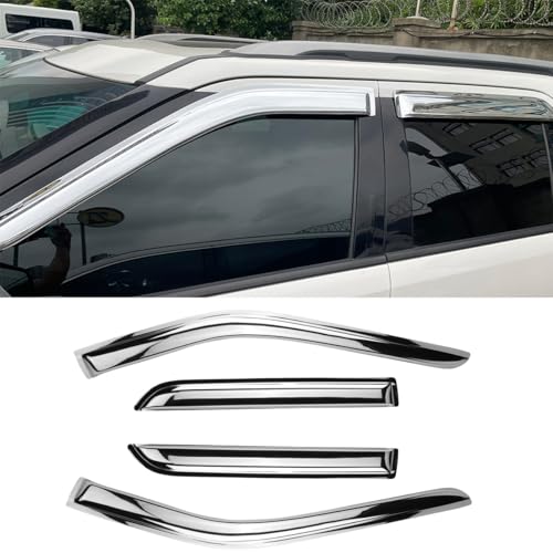 Extra Durable Outside Chrome Window Visor for 2013