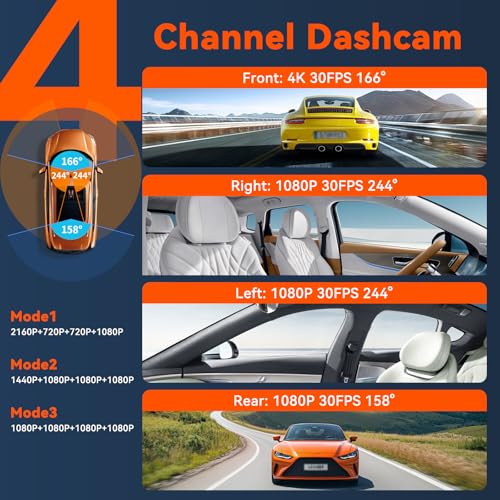4K DashCam for Cars