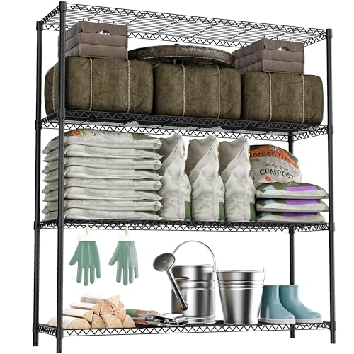 2400LBS 47.3" W Stand Shelf Wire Rust