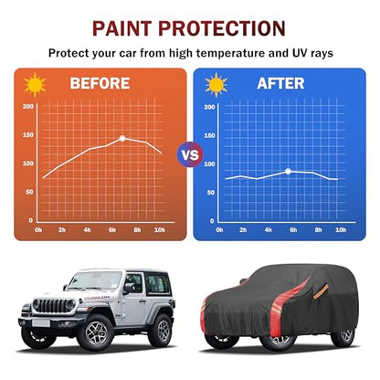 Waterproof All Weather Full Exterior Cover Rain Snow UV Protection Cover