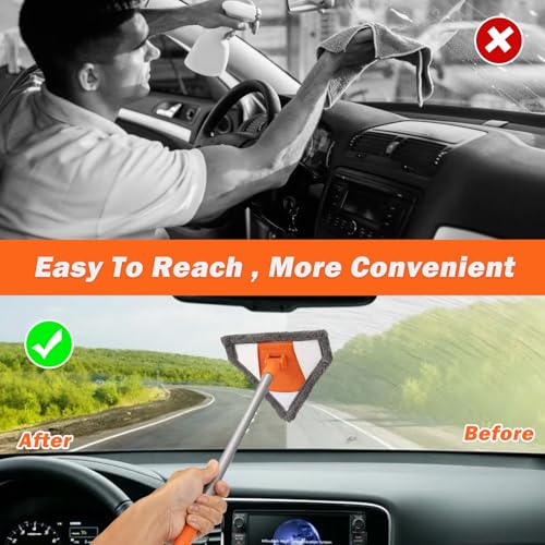 Windshield Interior Cleaner Tool