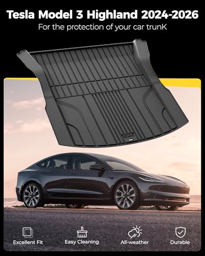 Cargo Liner Fit for 2024 2025 2026 Tesla Model 3 Highland