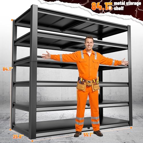 84.1" H Garage Shelving