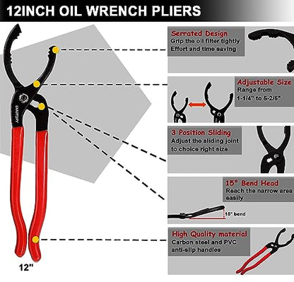 Oil Filter Wrench Set