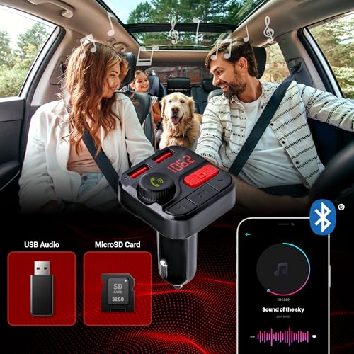 Monster Bluetooth FM Transmitter for Car Cigarette Lighter