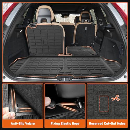 Floor Mat & Cargo Liner for Volvo XC90 7 Seat 2016