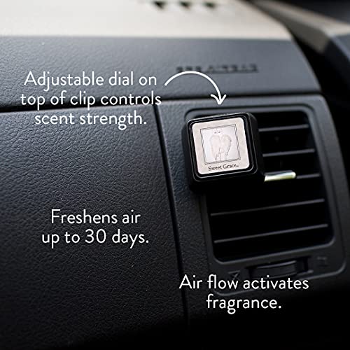 Candle Sweet Grace Auto Vent Clip Car Air Freshener 3 Pack (3 Count)