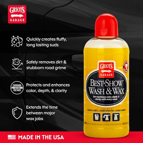 Best of Show Wash and Wax for Car Detailing and Cleaning (48 Fl Oz)