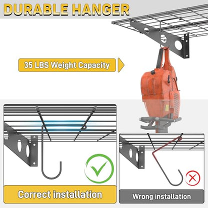 Garage Wall Shelves (2 Count)