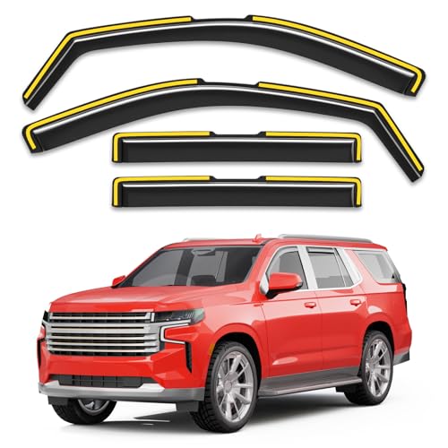 Window Rain Guards for Chevy Tahoe (4 Count)