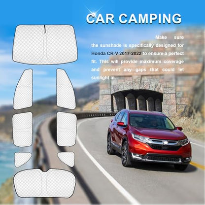 8pcs Thicken Sun Shades for Honda CR (8 Count)