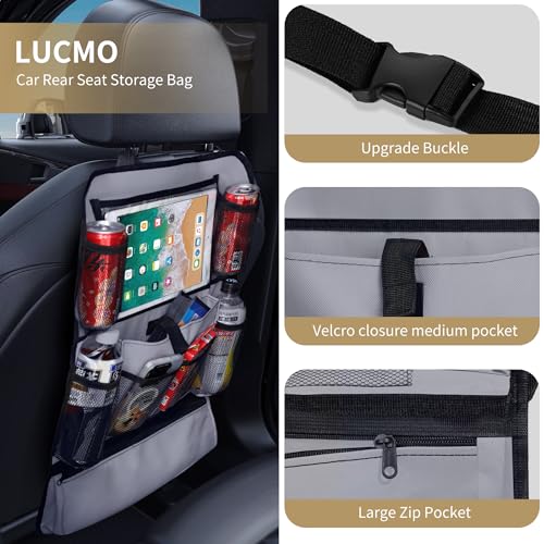 Car Backseat Organizer with Touch Screen Tablet Holder (22.9281 Ounce)