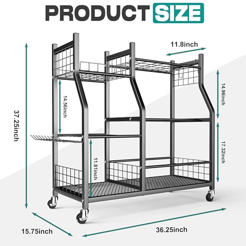 Garden Tool Organizer Stand