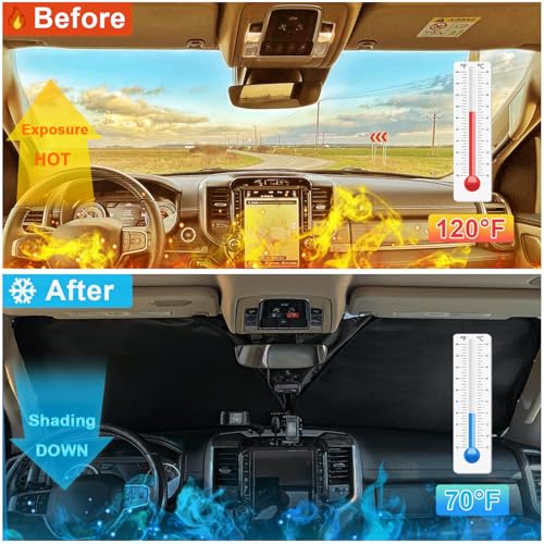 Premium Windshield Sun Shade for 2019