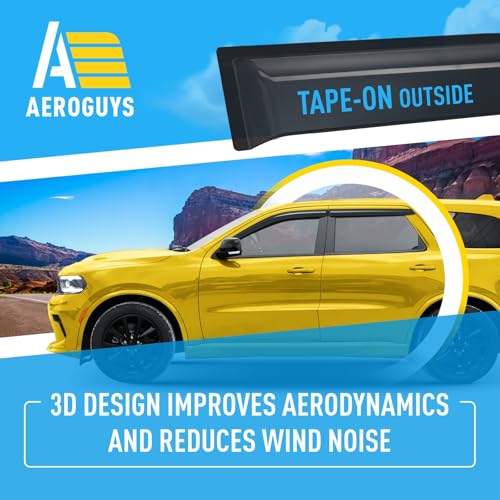 Extra Durable Window Deflectors Tape (4 Count)