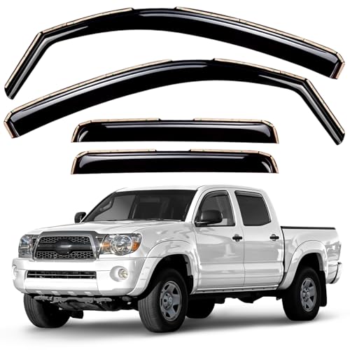 Window Deflectors Smoke Tinted In (4 Count)