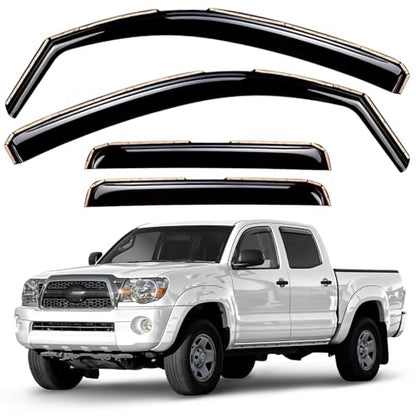 Window Deflectors Smoke Tinted In (4 Count)