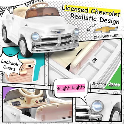 12V Kids Ride on Car Licensed Chevrolet 3100
