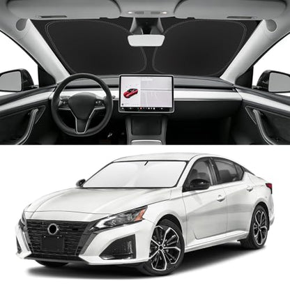 Custom Fit Windshield Sun Shade for Nissan Altima 2019