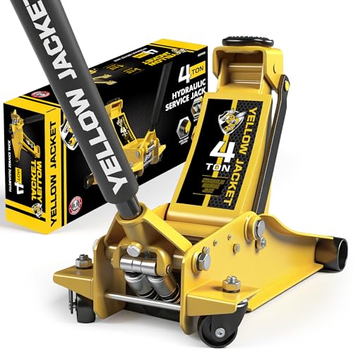 Low Profile Floor Jack with Dual Pumps Quickly Lift Hydraulic Car Jack with Pad