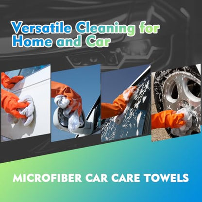White Microfiber Cleaning Cloth 12 Pack (12 Count)